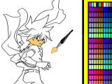 Game Beyblade online coloring